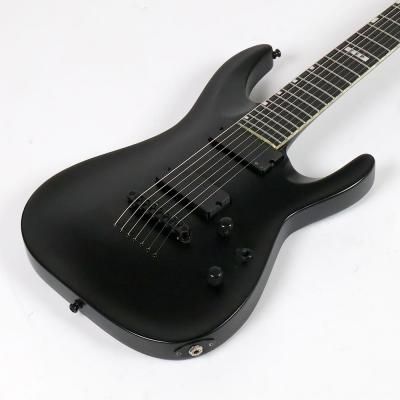 【中古】 エレキギター ESP E-II Horizon NT-7B Black Satin 27インチバリトン 7弦ギター スルーネック構造 EMGピックアップ搭載 ホライゾン ボディ