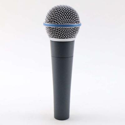【中古】 マイク ダイナミックマイク シュアー SHURE BETA58A シュア マイクロフォン ベータゴッパ 背面