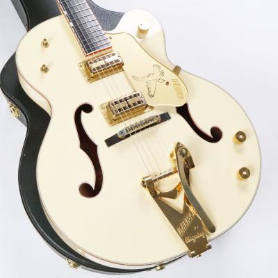 【中古】 エレキギター Gretsch G6136T-LTV White Falcon 2014年製 日本製 グレッチ ホワイトファルコン ボディ画像