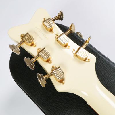 【中古】 エレキギター Gretsch G6136T-LTV White Falcon 2014年製 日本製 グレッチ ホワイトファルコン ヘッド裏画像