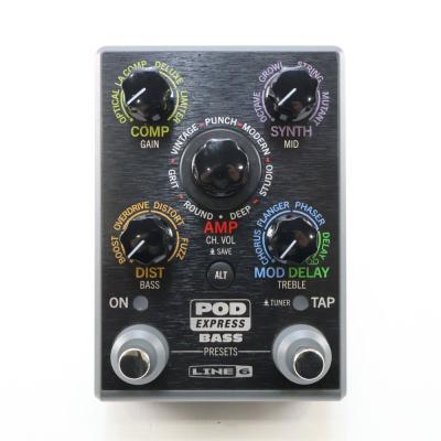 【中古】 LINE6 ライン6 POD Express Bass マルチエフェクター ベースエフェクター