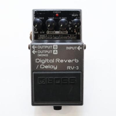 【中古】 デジタルリバーブ ディレイ エフェクター BOSS RV-3 Digital Reverb Delay ボス ギターエフェクター