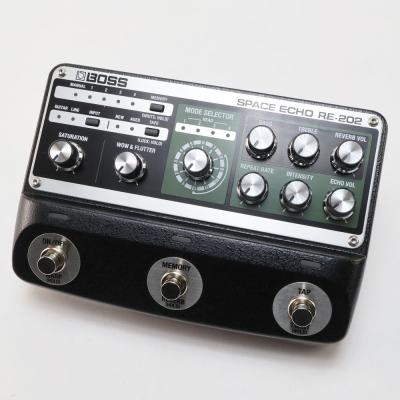 【中古】 BOSS RE-202 Space Echo スペースエコー エコー ディレイ リバーブ ギターエフェクター 本体画像 斜め