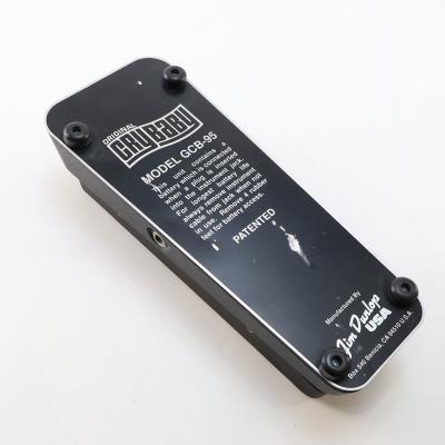 【中古】 ワウ エフェクター JIM DUNLOP Cry Baby GCB95 ワウペダル 裏面