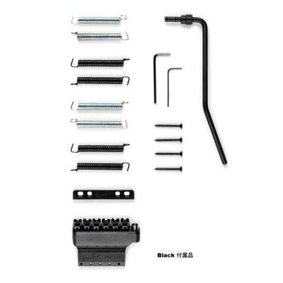 Vega-Trem VT1 Special standard Black ストラト用リプレイスメントブリッジ 6穴タイプに対応 トレモロブリッジ ベガトレム 付属品画像