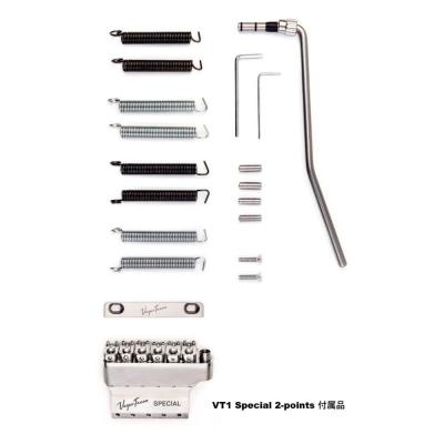 Vega-Trem VT1 Special 2-points ストラト用リプレイスメントブリッジ 2点支持タイプに対応 トレモロブリッジ ベガトレム 付属品画像