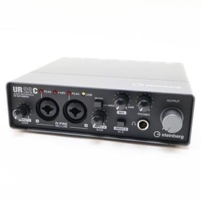 【中古】 オーディオインターフェイス Steinberg UR22C スタインバーグ USBオーディオインターフェース 本体画像