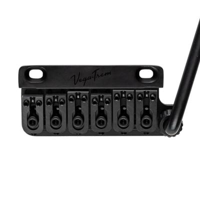 Vega-Trem VT1 Special 2-points Black ストラト用リプレイスメントブリッジ 2点支持タイプに対応 トレモロブリッジ ベガトレム
