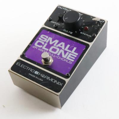 【中古】 アナログコーラス エフェクター ELECTRO-HARMONIX SMALL CLONE スモールクローン ギターエフェクター 側面