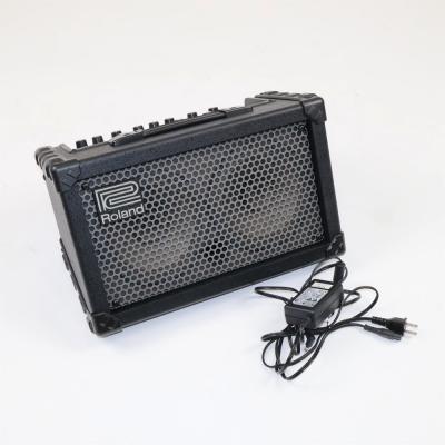【中古】 ギターアンプ ローランド ROLAND CUBE Street BK 乾電池駆動パフォーマンス用ステレオアンプ ギターアンプ