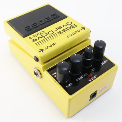 【中古】 ベースオーバードライブ エフェクター BOSS ODB-3 Bass OverDrive ベースエフェクター 本体画像 斜め