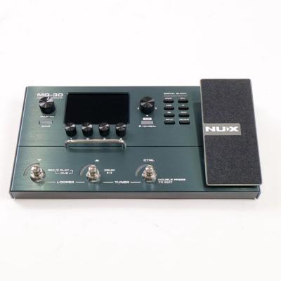 【中古】 マルチエフェクター ニューエックス NUX MG-30 マルチエフェクター 正面