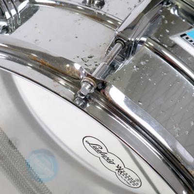 【中古】 スネアドラム ラディック Ludwig LM411 Supersensitive 14×6.5 スネアドラム 錆