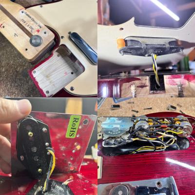 【中古】 エレキギター Fender Custom Shop Custom Classic Telecaster Bing Cherry Transparent Rosewood FingerBoard 2007年製 フェンダー カスタムショップ カスタムクラシックテレキャスター 詳細画像