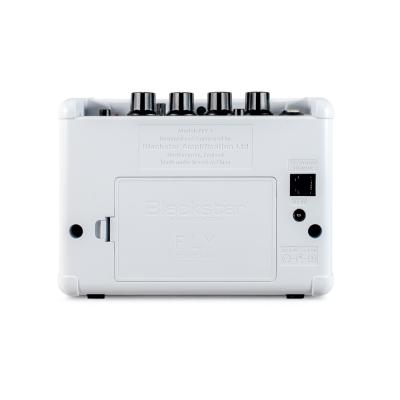 BLACKSTAR ブラックスター FLY 3 MONOCHROME フライ3 モノクローム ホワイト 小型ギターアンプ リア画像