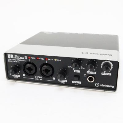 【中古】 オーディオインターフェイス Steinberg UR22mkII スタインバーグ USBオーディオインターフェース UR22 mk2 本体画像
