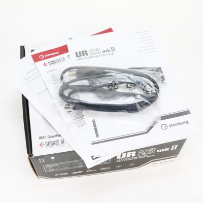 【中古】 オーディオインターフェイス Steinberg UR22mkII スタインバーグ USBオーディオインターフェース UR22 mk2 付属品画像