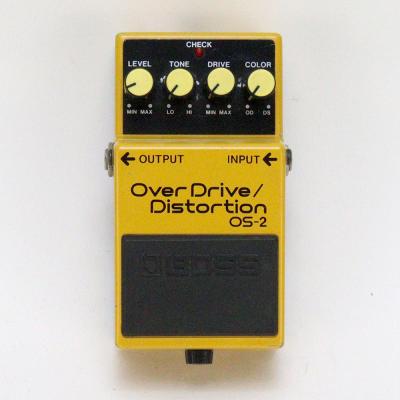 【中古】オーバードライブ ディストーション エフェクター BOSS OS-2 OverDrive Distortion ギターエフェクター
