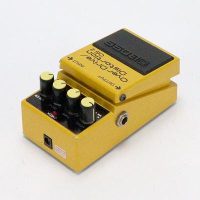 【中古】オーバードライブ ディストーション エフェクター BOSS OS-2 OverDrive Distortion ギターエフェクター 背面