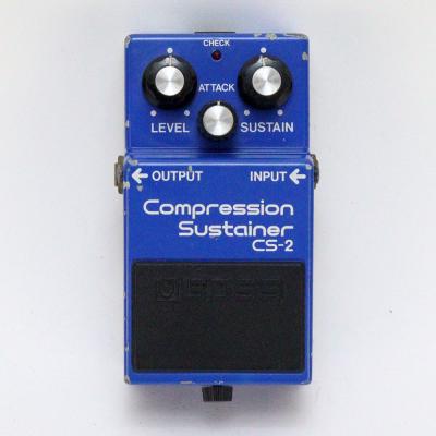 【中古】コンプレッサー エフェクター BOSS CS-2 Compression Sustainer Made in Japan ギターエフェクター