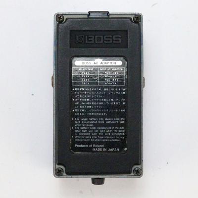 【中古】コンプレッサー エフェクター BOSS CS-2 Compression Sustainer Made in Japan ギターエフェクター 裏面