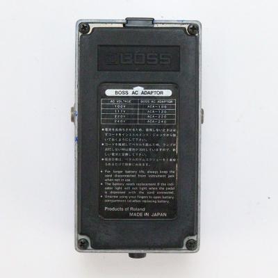 【中古】コンプレッサー エフェクター BOSS CS-2 Compression Sustainer Made in Japan ギターエフェクター 裏面