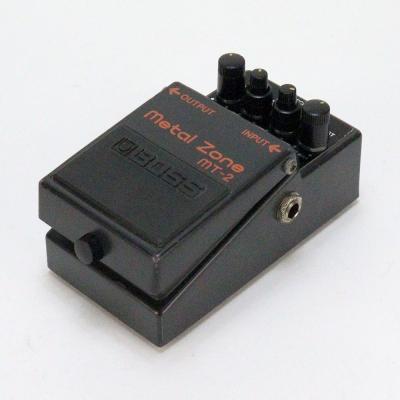 【中古】メタルゾーン エフェクター BOSS MT-2 Metal Zone ボス ギターエフェクター 全体