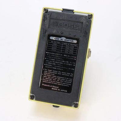 【中古】 スーパーオーバードライブ エフェクター BOSS SD-1 Super Over Drive Made in Japan ギターエフェクター 裏面