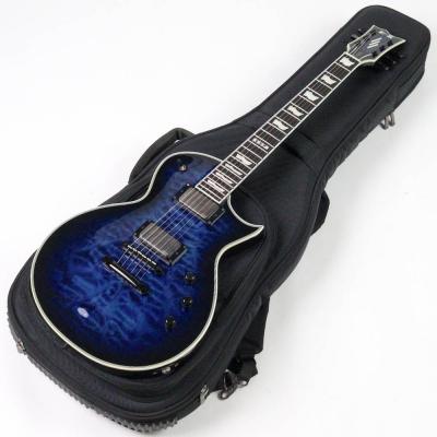 【中古】 エレキギター ESP E-II EC QM Reindeer Blue ECLIPSE Quilted Maple TOP 2022年製 EMG 81/60ピックアップ搭載 エクリプス