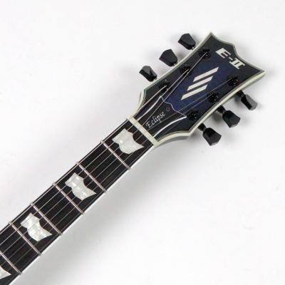 【中古】 エレキギター ESP E-II EC QM Reindeer Blue ECLIPSE Quilted Maple TOP 2022年製 EMG 81/60ピックアップ搭載 エクリプス ヘッド