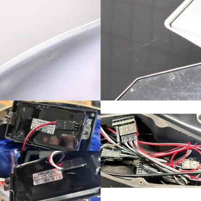 【中古】 エレキギター ESP E-II EC QM Reindeer Blue ECLIPSE Quilted Maple TOP 2022年製 EMG 81/60ピックアップ搭載 エクリプス 内部、ボディ傷