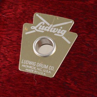 【中古】 スネアドラム ラディック Ludwig LS403 Classic Maple 14x6.5 バッジ