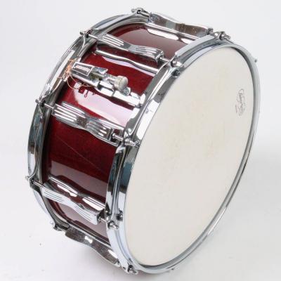 【中古】 スネアドラム ラディック Ludwig LS403 Classic Maple 14x6.5 サイド