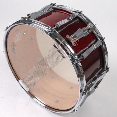 【中古】 スネアドラム ラディック Ludwig LS403 Classic Maple 14x6.5 スナッピー側
