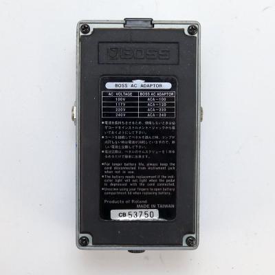 【中古】コンプレッサー エフェクター BOSS CS-3 Compression Sustainer ギターエフェクター 裏面