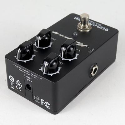 【中古】 Ampeg Scrambler Bass Overdrive ベースオーバードライブ 左サイド