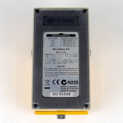 【中古】オーバードライブ ディストーション エフェクター BOSS OS-2 OverDrive Distortion ギターエフェクター 裏面