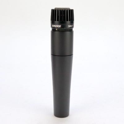【中古】 マイク ダイナミックマイク 楽器用 SHURE SM57 シュアー 57 ゴーナナ シュア 正面