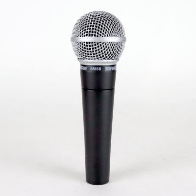 【中古】 マイク ダイナミックマイク ボーカル用 SHURE SM58 シュアー 58 ゴッパ シュア 正面