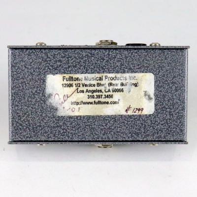【中古】 Fulltone フルトーン Fat-Boost V1 ブースター ギターエフェクター 裏面