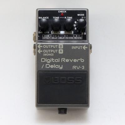 【中古】 デジタルリバーブ ディレイ エフェクター BOSS RV-3 Digital Reverb Delay ボス ギターエフェクター