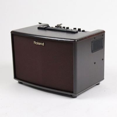 【中古】 アコギアンプ ローランド ROLAND AC-60-RW アコースティックギター用アンプ アコギアンプ ローズウッド調 全体