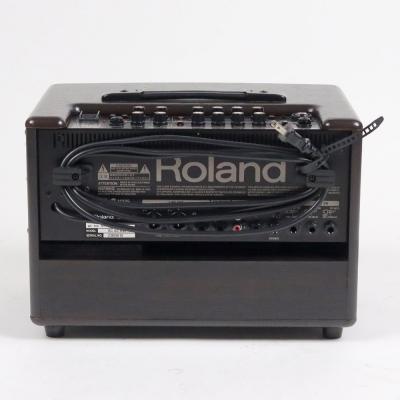 【中古】 アコギアンプ ローランド ROLAND AC-60-RW アコースティックギター用アンプ アコギアンプ ローズウッド調 背面
