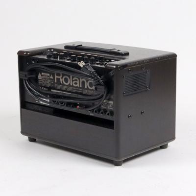 【中古】 アコギアンプ ローランド ROLAND AC-60-RW アコースティックギター用アンプ アコギアンプ ローズウッド調 全体