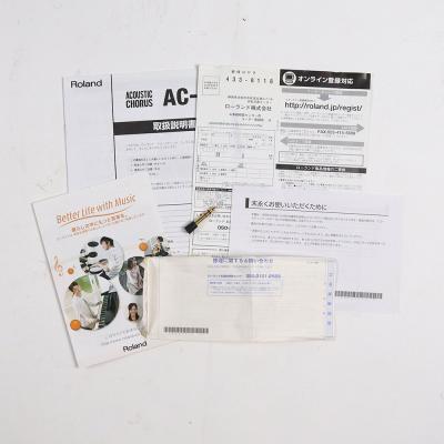 【中古】 アコギアンプ ローランド ROLAND AC-60-RW アコースティックギター用アンプ アコギアンプ ローズウッド調 付属品