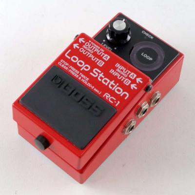 【中古】 ループステーション エフェクター BOSS RC-1 Loop Station ボス ギターエフェクター 右サイド