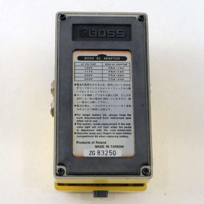 【中古】 オーバードライブ エフェクター BOSS OD-2R TURBO Over Drive ギターエフェクター ターボ オーバードライブ 裏面