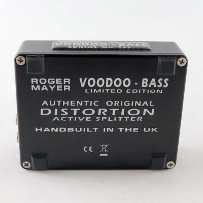 【中古】 ベースオーバードライブ ロジャーメイヤー ROGER MAYER VOODOO-BASS ブードゥーベース ファズ 裏面