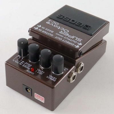 【中古】 スーパーオクターブ エフェクター BOSS OC-3 Super Octave ギターエフェクター オクターバー 左サイド