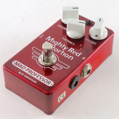 【中古】 ディストーション MAD PROFESSOR Might Red Distortion BJF DESIGN 右サイド